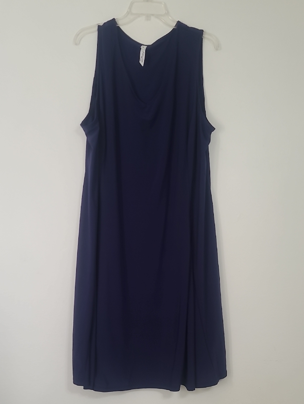 Sleeveless Navy Blue Women's Dress
